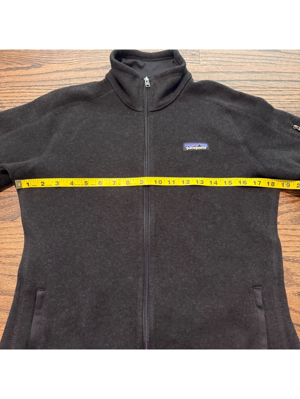 Patagonia Women's Better Sweater Fleece Full Zip Black Jacket Size Medium - Picture 8 of 8